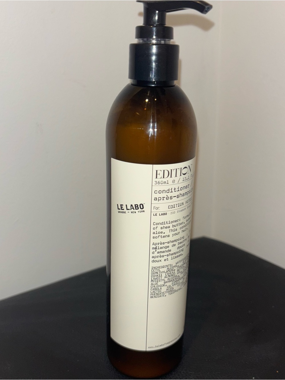 Le Labo Edition Hotel Conditioner- DISCONTINUED 12oz size